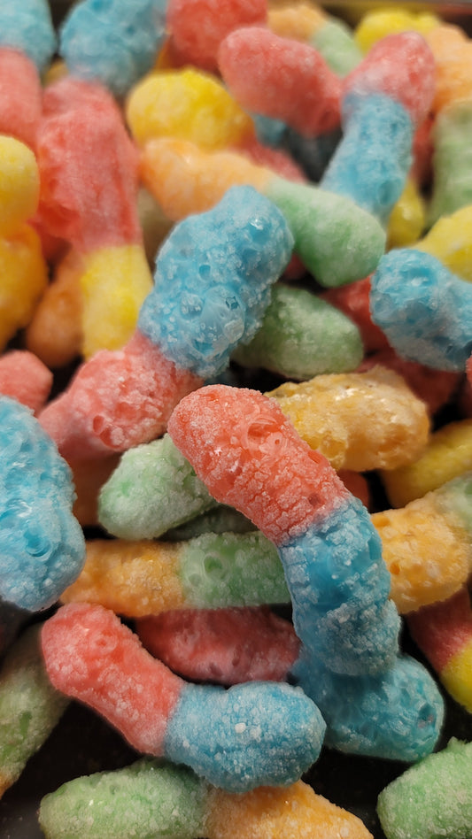 Icy Wrigglers Gummy Worms