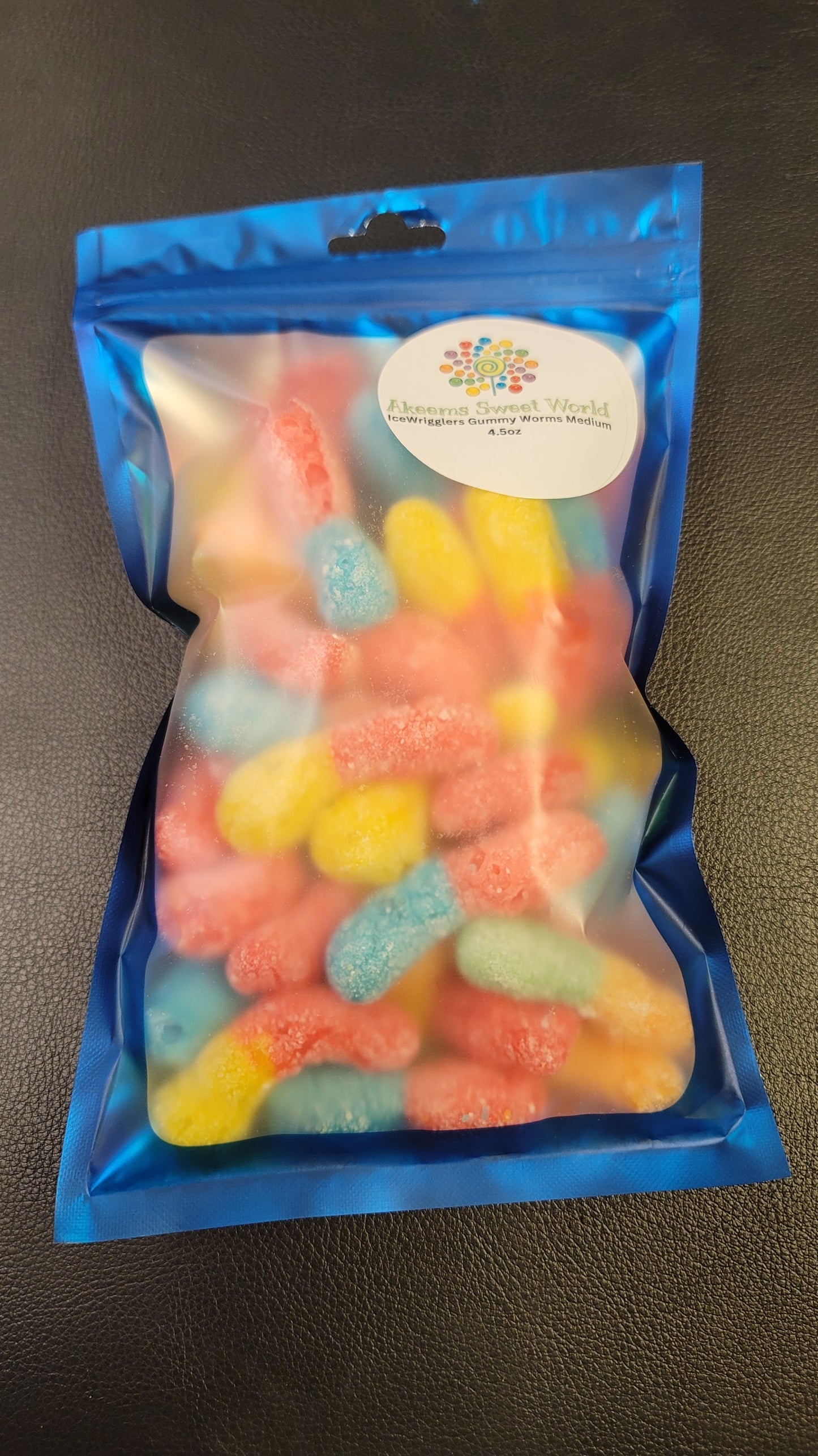 Icy Wrigglers Gummy Worms